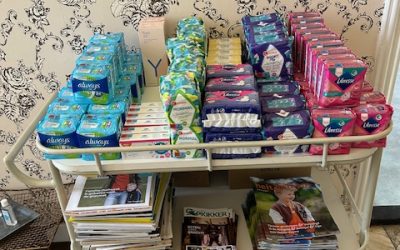 De Vroedschap; nu ook een MUP (menstruatieproducten uitgiftepunt)